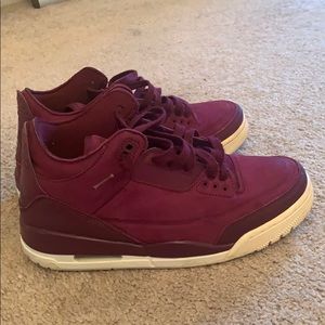 Limited Edition Jordan3 Retro Se Bordeaux Womens